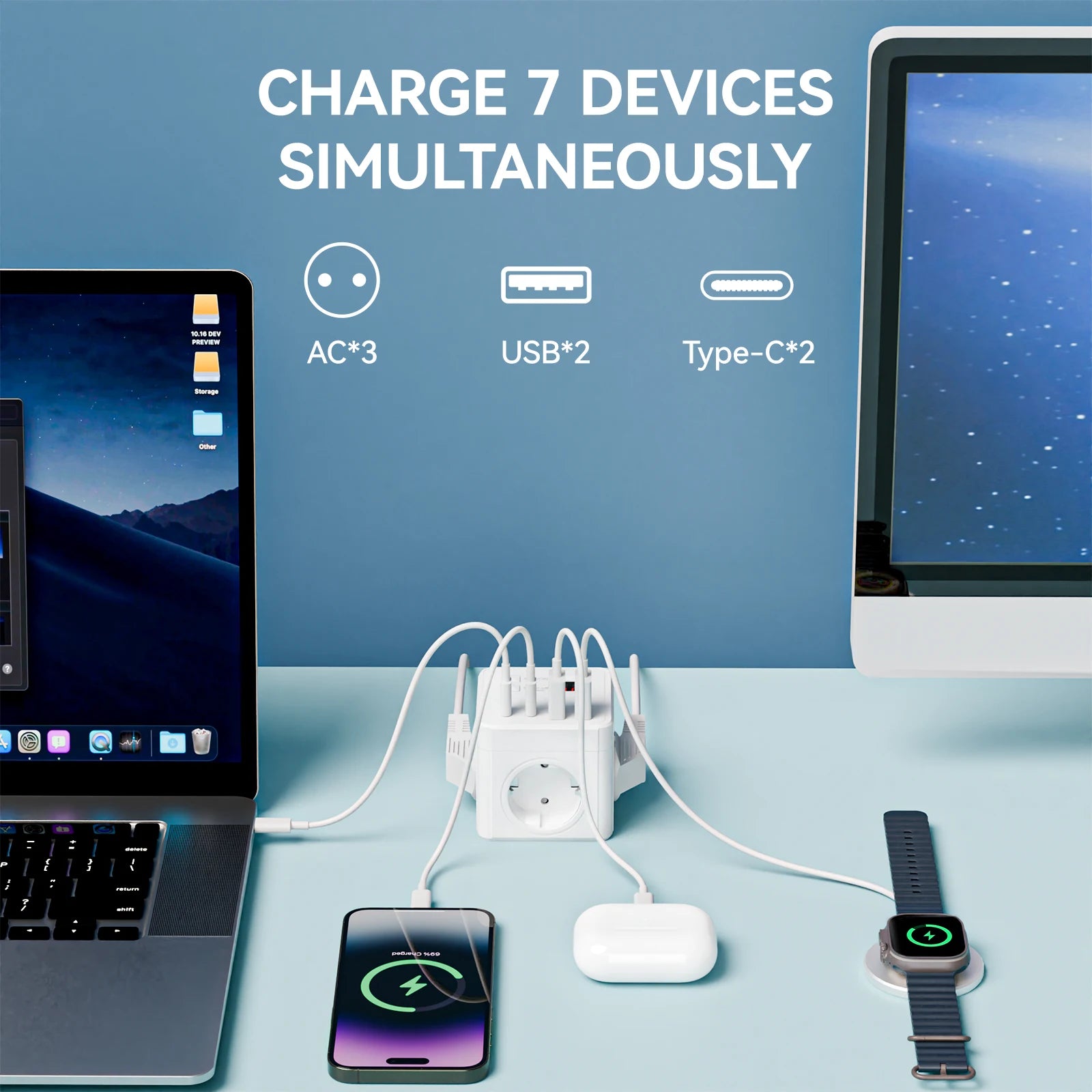 Smart Desktop Power Hub